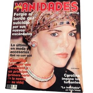 Vanidades Magazine November 1996 Princess Caroline Cover
